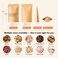 FireKylin 100 Pcs Resealable Bags Paper Stand Up Pouches Bags with Matte Window for Small Businness Zipper Heat Sealable Treat Bags for Packaging Inner Size 33 x 35 Outer Size 39 x 59