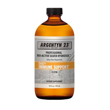 Argentyn 23 Professional Immune Support Colloidal Silver BioActive Silver Hydrosol 23 ppm Liquid Twist Top 16 Fl Oz 473 ml