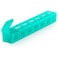 Sukuos Extra Large Weekly Pill Organizer 7 Day Daily Pill Box Case Arthritis Friendly Silkscreen Printed Medicine Container with Clear Lid for Vitamins Fish Oils or Supplements Cyan