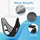 Mybow Neck Harness for Pain Relief Cervical Traction Device Neck Stretcher Hammock Portable Spinal Decompression Devices Over The Door Traction Unit Neck Sling Arthritis Back Neck Traction Physical Th