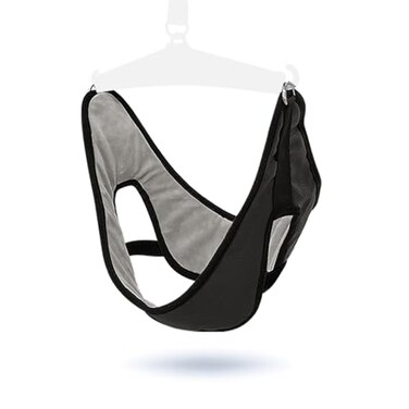 Mybow Neck Harness for Pain Relief Cervical Traction Device Neck Stretcher Hammock Portable Spinal Decompression Devices Over The Door Traction Unit Neck Sling Arthritis Back Neck Traction Physical Th