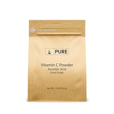 PURE ORIGINAL INGREDIENTS Vitamin C Powder 1 lb Ascorbic Acid Non GMO Dietary Supplement