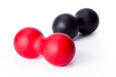 AllPlay Peanut Massage Ball Roller Double Lacrosse Ball Acupoint Myofascial Release Muscle Knot Relaxer Mobility Trigger Point for Physical Therapy Self Deep Tissue Manual Massager Equipment Tool Set