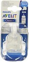 Philips AVENT BPA Free Classic Medium Flow Nipple 2Pack