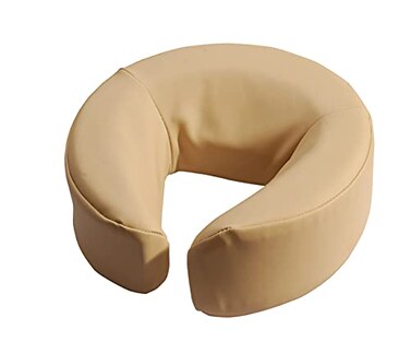 Master Massage Universal Face CushionFace Pillow for Massage TableCream Beige