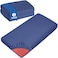 Coldwind Nap Mat Sheet 2 Pack 24 x 48 x 4 Fitted Elastic Corners Preschool Day Care Rest Nap Mat Cover Soft Breathable Baby Sheets for Regalo My Cot Portable Toddler Bed and Joovy Travel Cot Navy