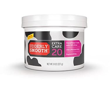 Udderly Smooth Extra Care Hand Body Foot Cream with 20 Urea Daily Moisturizer to Restore Dry or Irritated Skin 8 Oz