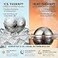 iECO Cold Massage Roller Ball Ice Roller Ball for Muscles Deep Tissue Cold Heat Therapy Plantar Fasciitis Roller