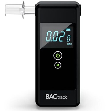 جهاز فحص نسبة الكحول في الدم BACtrack Trace Professional، متوافق مع معايير وزارة النقل الأمريكية والإدارة الوطنية لسلامة المرور على الطرق السريعة، جهاز فحص نسبة الكحول في الدم من الدرجة الشرطية، أجهزة فحص نسبة الكحول المحمولة
