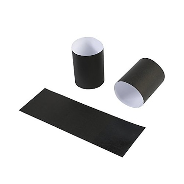 Gmark SelfAdhesive Black Paper Napkin Bands 2500 Count 425 x 15 Inch Professional Napkin Rings SelfSealing Disposable Silverware Wrappers for Restaurants Formal Events GM1049
