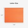 Smead Standard Hanging File Folders 25 Count Orange 15Cut Adjustable Tabs Letter Size 64065