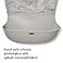 مريلة OXO Tot RollUp، عبوة من قطعتين، بنقشة رذاذ وزهر
