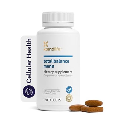 Xtendlife Total Balance Mens Multivitamin for Immune Heart Digestive Cellular Health Daily Support 70 Nutrients Minerals 30 Day Supply