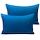 NTBAY Microfiber Toddler Pillowcases with Envelope Closure 2 Pack 100 Brushed Microfiber Super Soft Travel Kids Nursery Pillow Cases 14x20 Fits Pillows Sized 12x16 13x18 14x19 Royal Blue