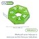Ezy Dose Weekly 7Day Pill Organizer 7Sided Medicine Planner Green