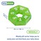 Ezy Dose Weekly 7Day Pill Organizer 7Sided Medicine Planner Green