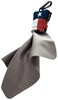 SPUDZ Ultra Microfiber Lens Cleaner with Closeable Bottom ClipOn Pouch Washable for Binoculars Scopes Glasses Screens Ultra Texas Flag 6 x 6 Inch