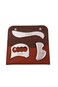 STICKON 3 in 1 Stainless Steel Muscle Scraper Tools Set Gua Sha Scraping Massage Tools for Physical Therapy IASTM Tools Soft Tissue Massage Tool Guasha Tool for BodySTICKON54