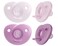 Philips Avent Soothie Heart Pacifier PinkLight Pink 03 Months 4 Pack SCF09942