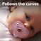 Philips Avent Soothie Heart Pacifier PinkLight Pink 03 Months 4 Pack SCF09942
