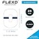رقع Flexd المقاومة للماء G6 شفافة، عبوة من 25 قطعة