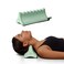 SNPE Wave Eiffel II 3 Different Edged Whole Body Massage Tool Neck Shoulder Back Lower Back Hip Muscle Pain Relief Trigger Point Deep Tissue Muscle Release Soft Mint