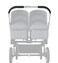 PROTEC TIF Bugaboo Donkey Leatherette Handlebar Covers Does Not Replace Rubber