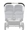 PROTEC TIF Bugaboo Donkey Leatherette Handlebar Covers Does Not Replace Rubber