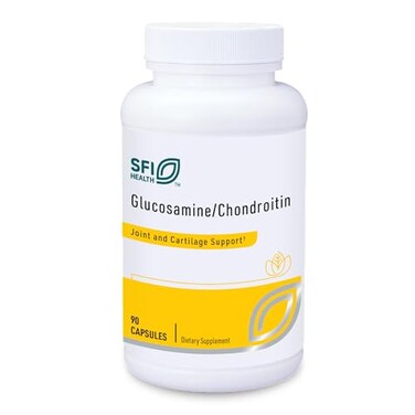 SFI Health Klaire Labs Glucosamine Chondroitin A Popular Combination for Joint Support Soy DairyFree 90 Capsules