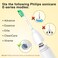 رؤوس فرشاة أسنان بديلة من Aoremon لفرشاة أسنان Philips Sonicare ESeries Essence HX702266 وغيرها من فرش الأسنان الكهربائية ذات التركيب اللولبي (عبوة من 6 قطع)