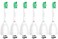 رؤوس فرشاة أسنان بديلة من Aoremon لفرشاة أسنان Philips Sonicare ESeries Essence HX702266 وغيرها من فرش الأسنان الكهربائية ذات التركيب اللولبي (عبوة من 6 قطع)