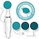 Bellasonic Electric Foot File Callus Remover with Unique Oscillating Head File Smooth Dry Hardened Cracked Skin on Heels Toes Salon Quality Pedicure at Home wPortable Rechargeable Set
