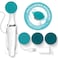 Bellasonic Electric Foot File Callus Remover with Unique Oscillating Head File Smooth Dry Hardened Cracked Skin on Heels Toes Salon Quality Pedicure at Home wPortable Rechargeable Set