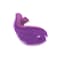 Innobaby Bathin Smart Silicone Sensory Fish Bath Scrub for Babies and Toddlers Purple