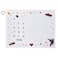 NoJo Everything Kids Warner Brothers Superman White and Red Power Icon and Stars Milestone Baby Blanket