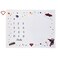NoJo Everything Kids Warner Brothers Superman White and Red Power Icon and Stars Milestone Baby Blanket