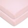 American Baby Company 2 Pack 100 Natural Cotton Fitted Mini Crib Sheets 38 x 24 Soft Breathable Small Nesting Portable Sheets Fits Pack N Play Mattresses Pink for Boys Girls