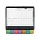 e-pill Medication ePill 5 Times a Day x 7 Day Large Weekly Pill Organizer Vitamin and Medicine Pill Box with Discreet Case Rainbow Color