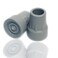 MESINURS Crutch Tips Replacement Medical Drive Cane Tips 78 Inch Gray 2 Pcs