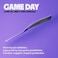 نعال Move Game Day Performance لعلاج التهاب اللفافة الأخمصية، ودعم قوس القدم، ومناسبة لكرة السلة، ونمط الحياة النشط، والجري، وألعاب القوى، مع كعب مركب وثبات تفاعلي، مقاس M 995 WM 10511