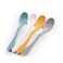 Knork Eco Spoon Cutlery Bamboo Reusable Flatware Set 12 Piece 12 Eco Spoons Blue