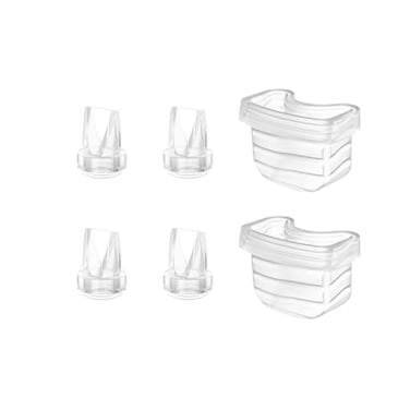 TOVVILD Duckbill Valve Silicone Diaphragm 6pcs Suitable for Mommed S21 Breast Pump Compatiable with Missaa Mumgaroo S18S19 Breast Pump Parts Replace Accessories