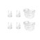 TOVVILD Duckbill Valve Silicone Diaphragm 6pcs Suitable for Mommed S21 Breast Pump Compatiable with Missaa Mumgaroo S18S19 Breast Pump Parts Replace Accessories