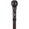 Asterom Handmade Walking Stick for Men Solid Hardwood Carved Cane with Unique Paracord Skull Strap Nutcracker