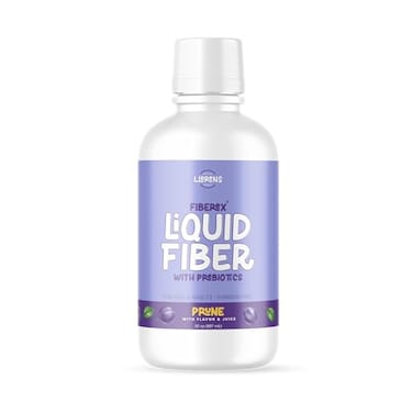 LLORENS PHARMACEUTICAL Liquid Fiber 15 Grams Soluble Fiber No Sugar Regularity and Soft Stools Prune Flavor 30 FL oz