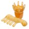 GLEAVI 2Pc Scalp Massage Comb Beeswax Gua Sha Scraping Massage Tool Handheld Head Care Comb for Scalp Neck and Back Relaxation 393 X 196 X 062 in