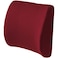DMI Lumbar Support Pillow for Chair to Assist with Back Support with Removable Washable Cover and Firm Insert to Ease Lower Back Pain while Improving Posture14 x 13 x 5Contoured FoamEliteBurgundy