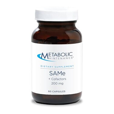 Metabolic Maintenance Same with Cofactors 200 mg Same Supplement Methylated B Vitamins Cofactor Blend Mood Liver Methylation Support 30 Servings 60 Capsules