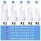 Pangda 10 Pieces Finger Splint Mallet Finger Support Splint Brace Plastic Support Protector for Adjustable Immobilizer for Basketball Joint Protection 5 Sizes White