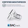 BACtrack Breathalyzer Mouthpieces for S80 Trace Scout Element Eclipse BAC Alcohol Tester Replacement Tips 500 Count